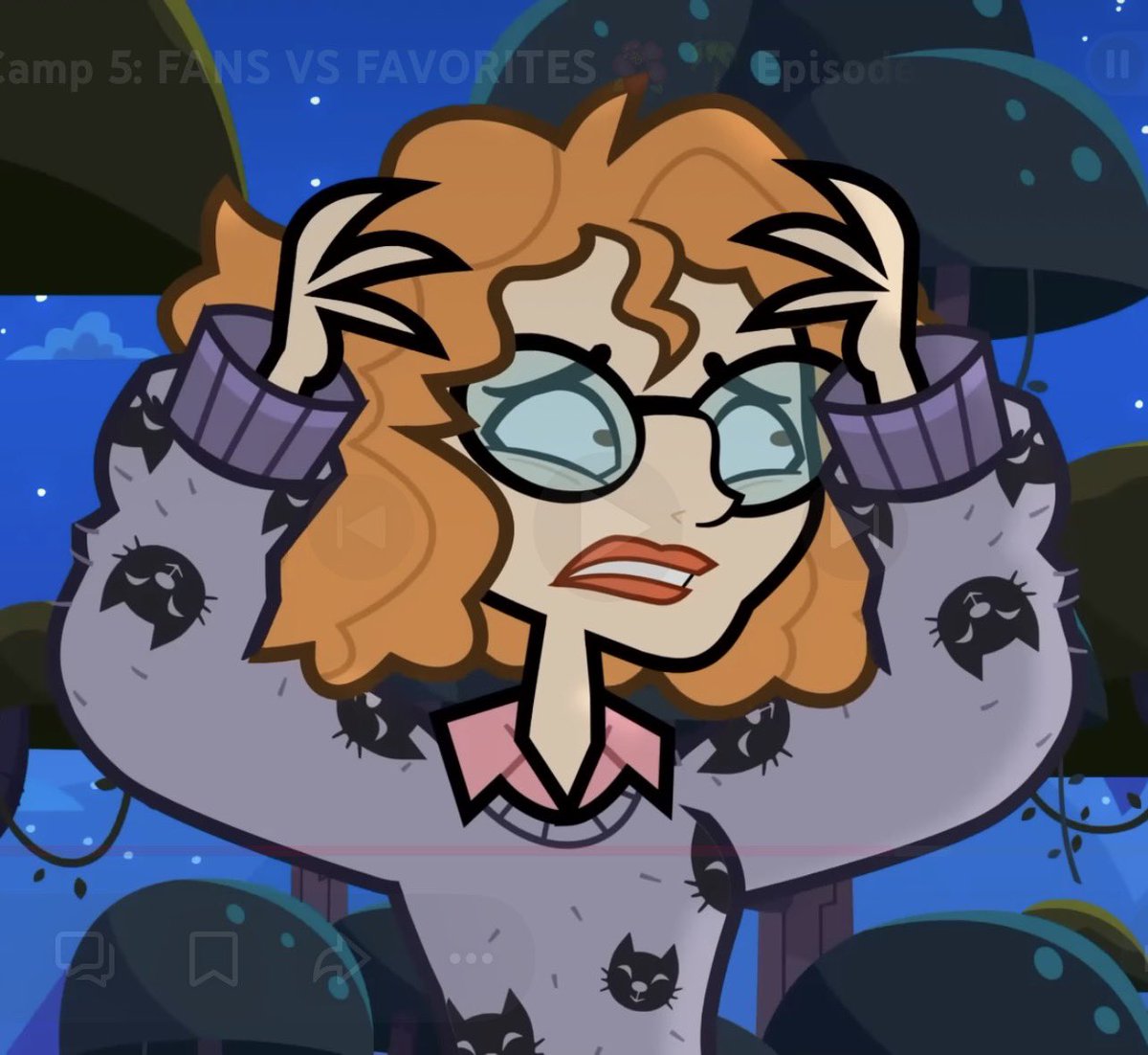m4rdindvc's tweet photo. if you told me, during oliwias 'sabotaging so i can be on the right side of the vote again' plot that she would end up being one of the 2 remaining fans AND in the final 8 i would not believe you https://t.co/3I0ldlzJVT