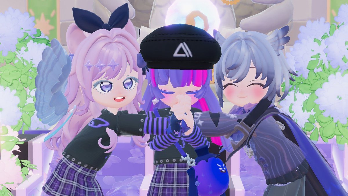 quack_0420's tweet photo. 紫も可愛い〜 https://t.co/dP9Pe2HcQh