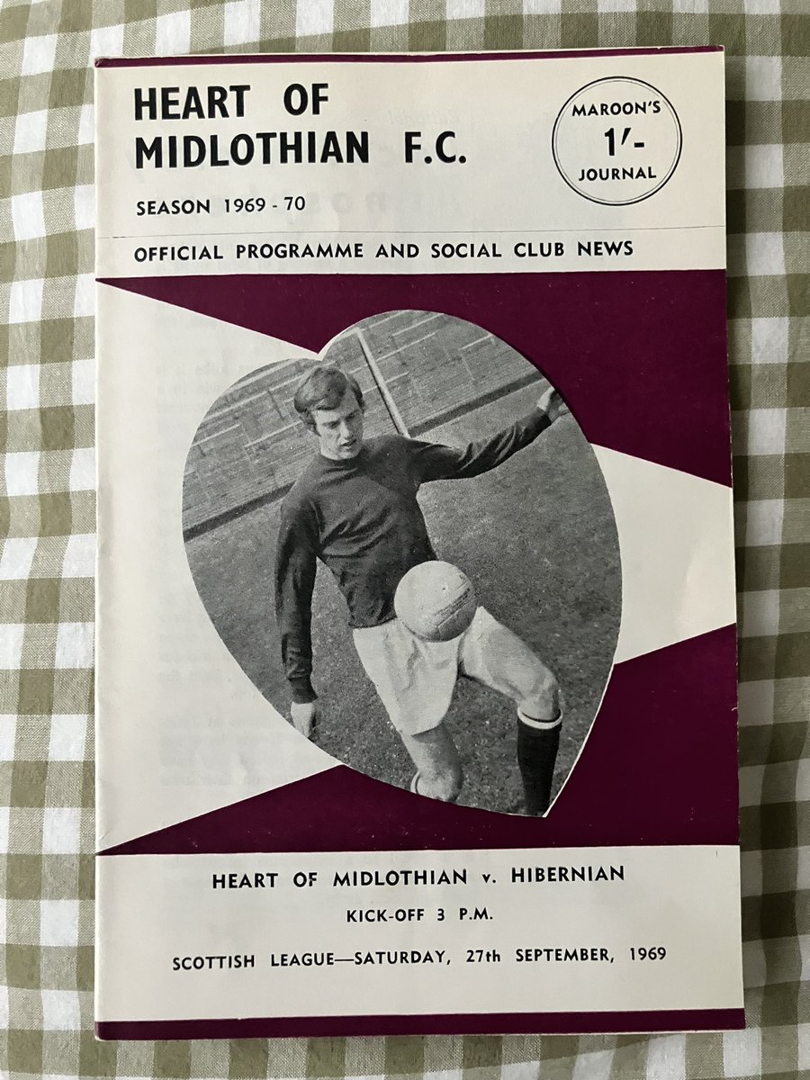 gatimmins's tweet photo. The inspirational #Mervynjones (LB between Davis & Shades) autograph (in my well used Book) @TynecastlePark on his 5th consecutive winning appearance, on a day that #Williemcfarlane & #Hibs would top the League with a two nil win with goals from #PeterCormack & #Joemcbride ๐๐ฅฌ https://t.co/H9QJkb5vra