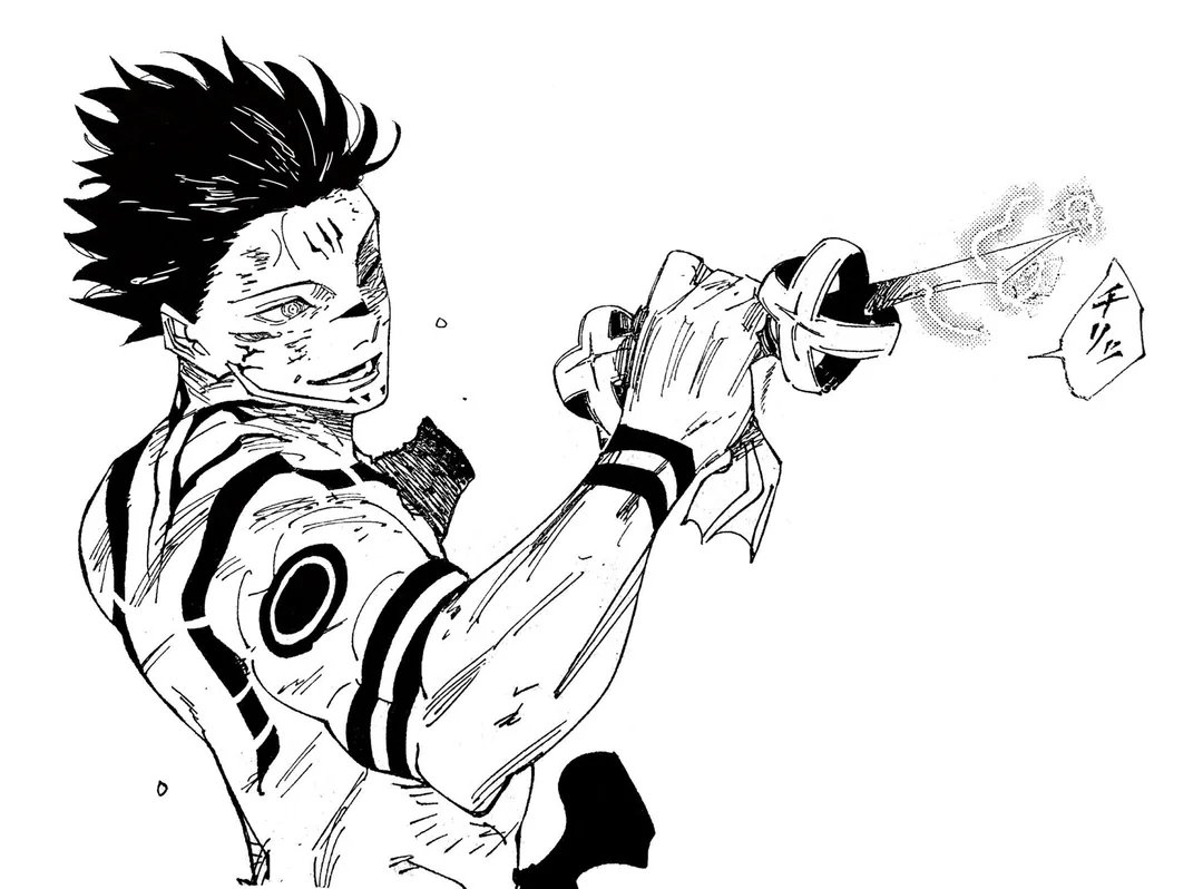 lachlanhgiles's tweet photo. @SolBrah u should watch / read jujutsu kaisen, this is a weapon in the manga, the entire series has a lot of bhuddist references throughout it as well https://t.co/HXGsP8uyoL