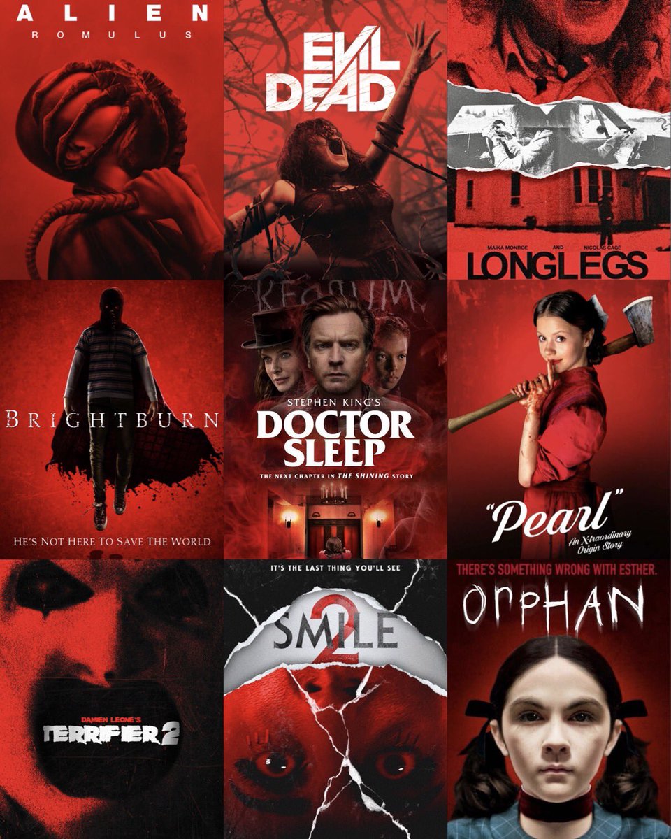 HouseOfHorrorCo's tweet photo. What’s your top 3? 🩸 https://t.co/XuWSjgmmh7