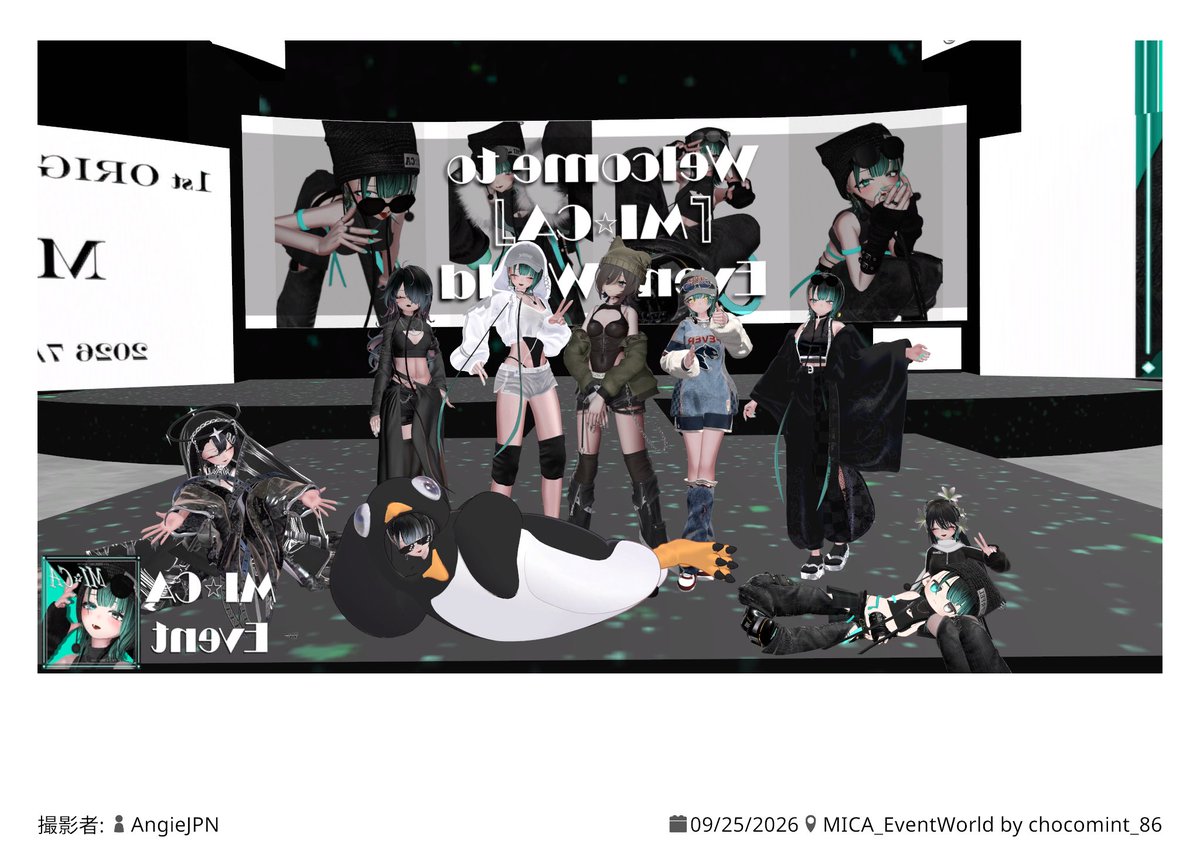 Hakuhaaaku's tweet photo. #MICA_3D #MICA_FC
今更ながら初めての集会参加させてもらったやつ！
コミュ障発揮してあんま話せなかったけど色んな改変見れて楽しかった！ https://t.co/1UfyAVzxTb