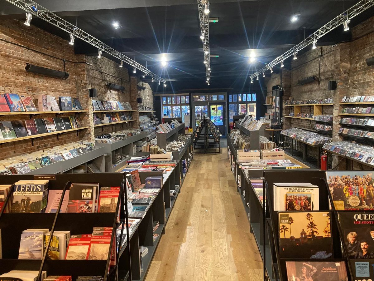wbmusicandbooks's tweet photo. We are open today from 11am-4pm 
Cafe is open serving great coffee, 
This afternoon 2pm-4pm we have Steve Fulsham Band in the @WBartscentre playing a set of classic rock https://t.co/ujht7SFSNc