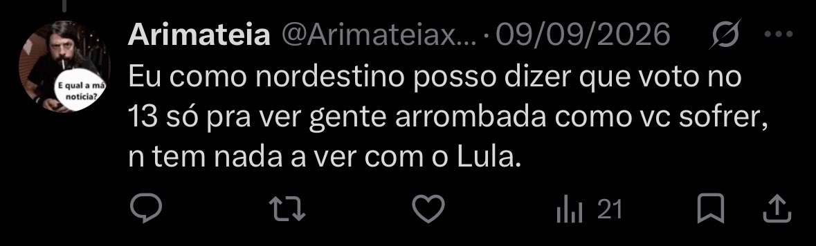 brelgao's tweet photo. @Arimateiaxgcz @DaviXvts @Raziiiinnn @Febrilquis outro nordestino fodido votando em quem deixa o estado dele AINDA MAIS FODIDO KKKKKKKKKKKK

Continue votando na esquerda, quanta mais imbecís como você, melhor pra eles https://t.co/7gArrzxCuK