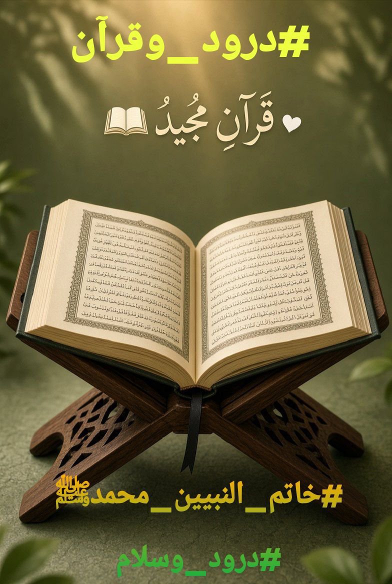 Sha__A01's tweet photo. ﷽
السلام عليكم ورحمة الله وبركاته
#خاتم_النبیین_محمدﷺ
#درود_وسلام
اے غفورالرحیم!ہمیں گناہ کی لذت سے زیادہ ایمان کی مٹھاس عزیز کر دے دنیا کی محبت کو ہمارے دلوں پر غالب نہ آنے دینا
اور اپنے قرب و محبت کو ہماری زندگی کی سب سے بڑی دولت بنا دینا،آمین ثم آمین 
Happy Sunday https://t.co/HevoAEPXV9