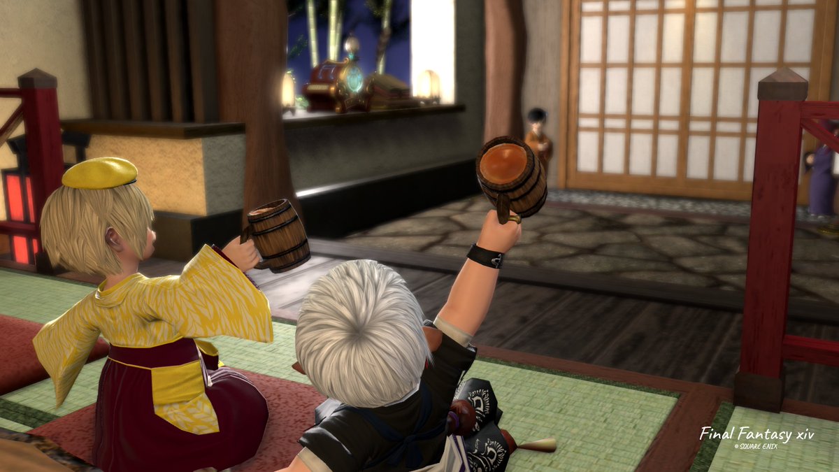 Miksa_FF14's tweet photo. 拙宅にお越しいただきました。ぽち様ありがとうございました！
#Alva_FF14 https://t.co/aWkO7cEWYn