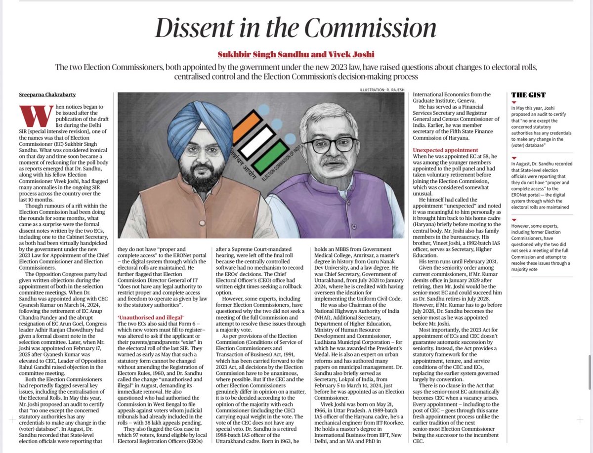 sone_do_mujhe's tweet photo. Since none of you read newspaper articles, asked AI to create a explainer post capturing essence of both these articles: https://t.co/G8LjXPDtE9