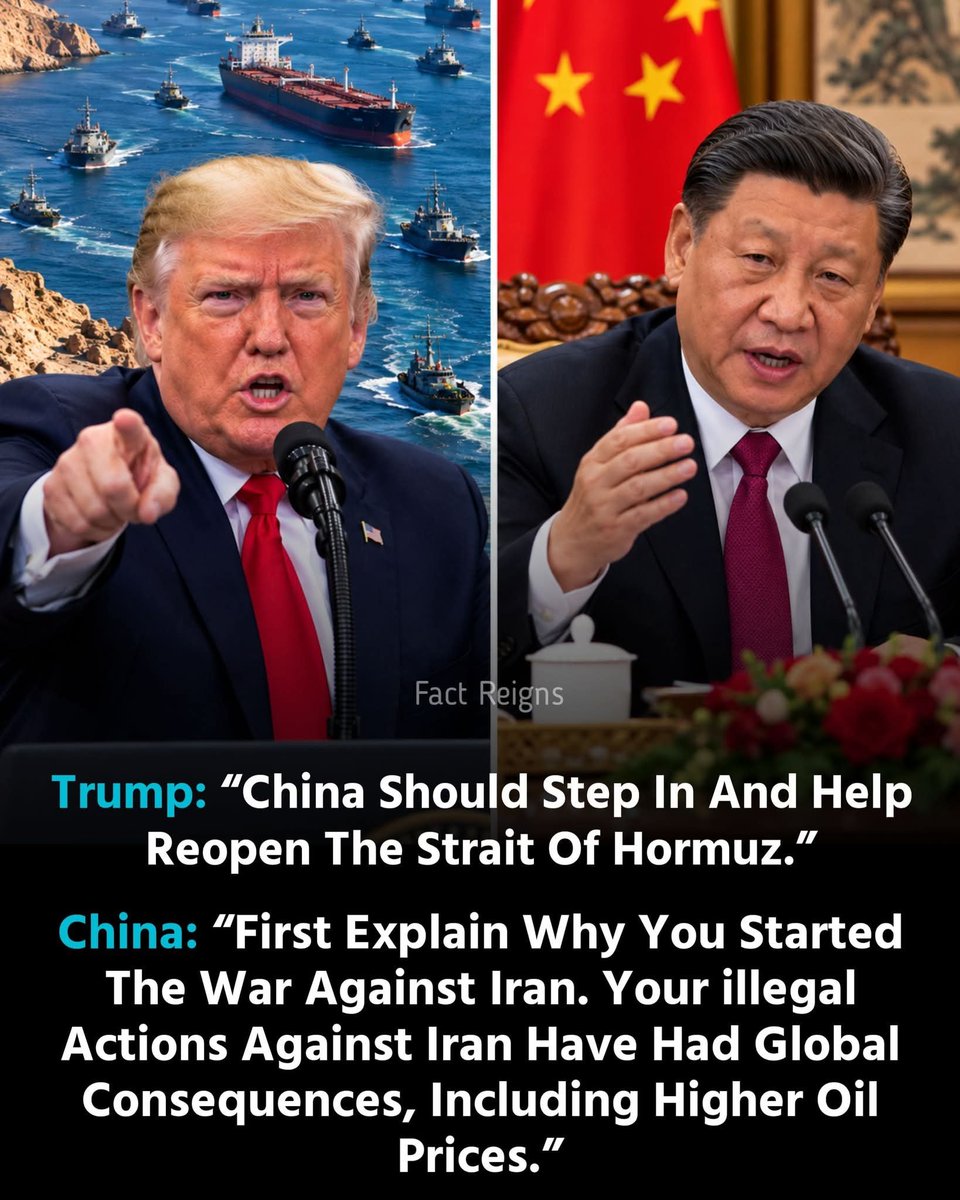 AjidagbaHadj's tweet photo. Isn't  Trump on top of everything at Strait of Hormuz? https://t.co/u0tzD3OAw3