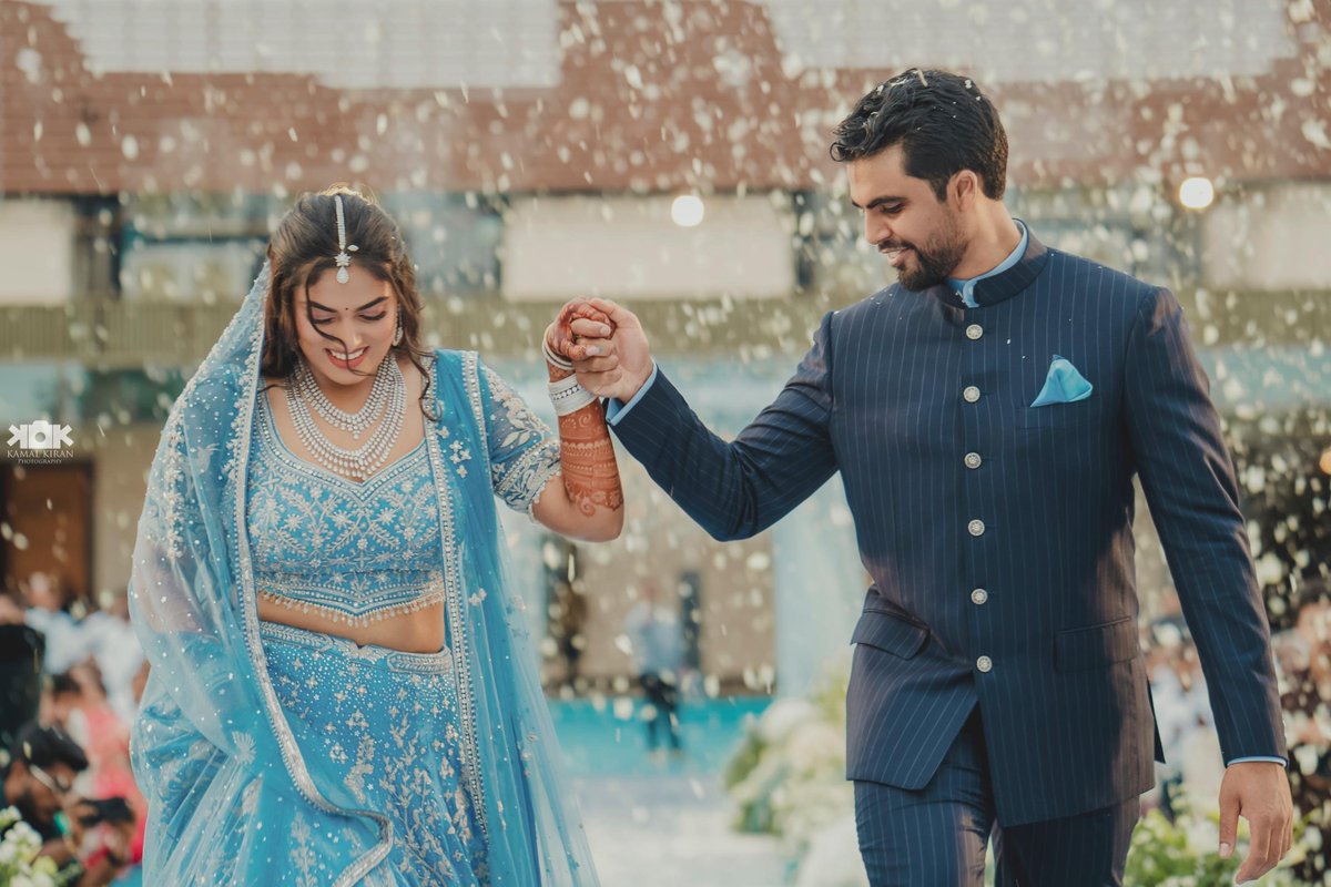 YSR_supporters's tweet photo. ❤️ A Special Day For The YS Family ❤️

YS Sharmila’s daughter YS Anjili Reddy’s wedding celebrations begin a new chapter for the family. ✨

Glimpses from the beautiful occasion of there wedding.

#YSSharmila #YSAnjiliReddy #viral https://t.co/I4b7Qt7h5I