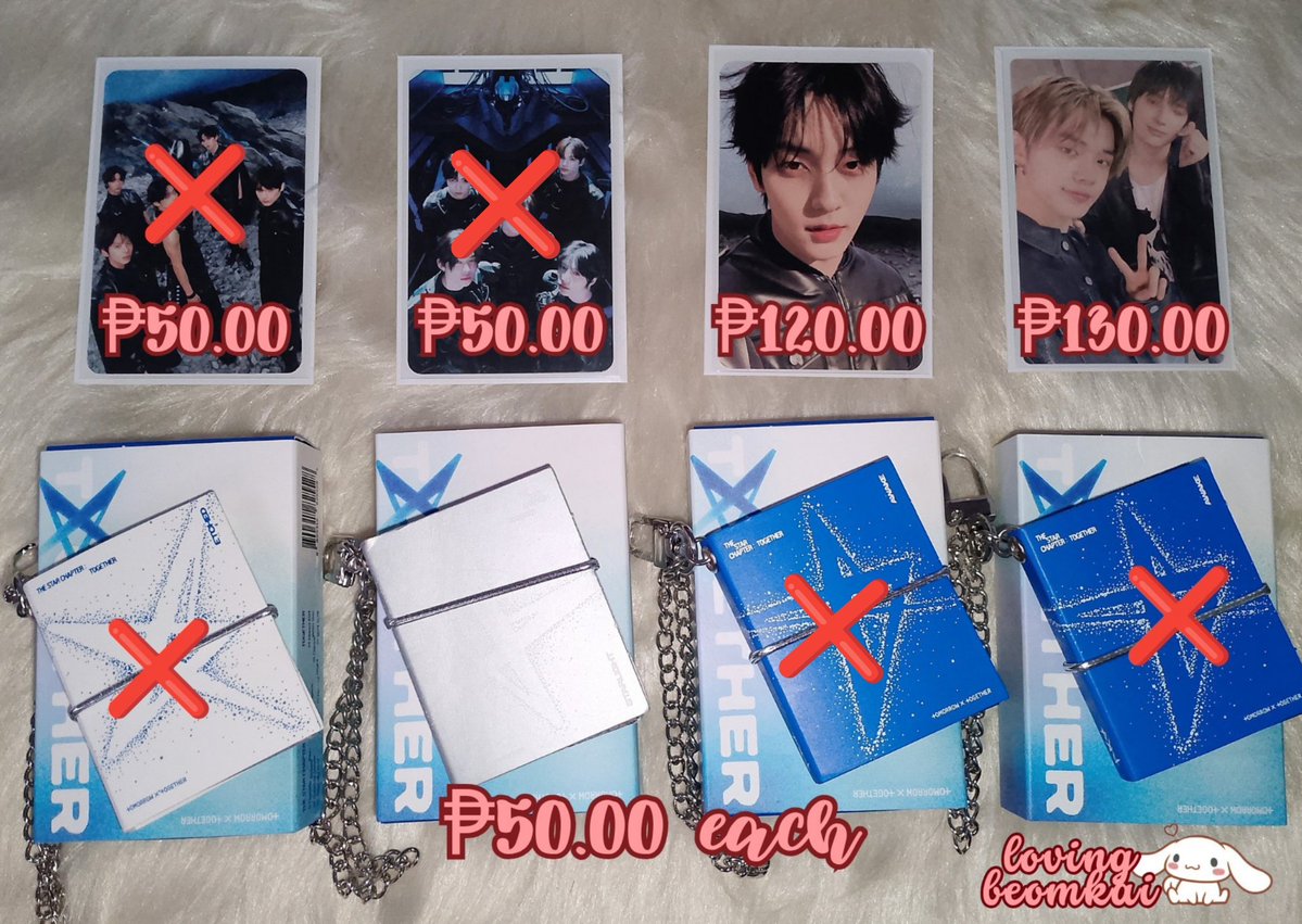 lovingbeomkai's tweet photo. ˗ˏˋ 🧸🛍️ : #angel_bentables ˊˎ˗
wts lfb ph pc ic txt kpop group 

🩵 txt assorted official merch

⭐ will give lots of freebies

mine/dm to claim! 🤍

🏷️ album photocards together mini book keyring soobin yeonjun beomgyu taehyun huening kai gbgb yeonkai unit savior awake version https://t.co/Wunbk78KD4