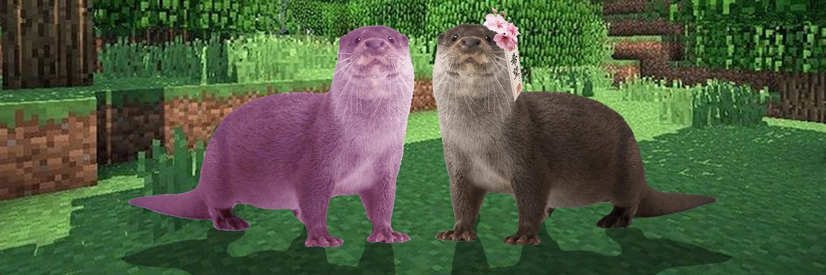 ShiroganeAoi's tweet photo. Dato:
La Pinky nutria y la Nutria kawai son sisters -gemelas-
Estan igualitas! ¿Qué no?
P.D: La nutria kawai tiene además de la flor de sakura un Ofuda en la cabeza que dice "Esperanza" en español.
#Dedsafío4 #dedsafiofanart ? https://t.co/4BE2u6tLBb