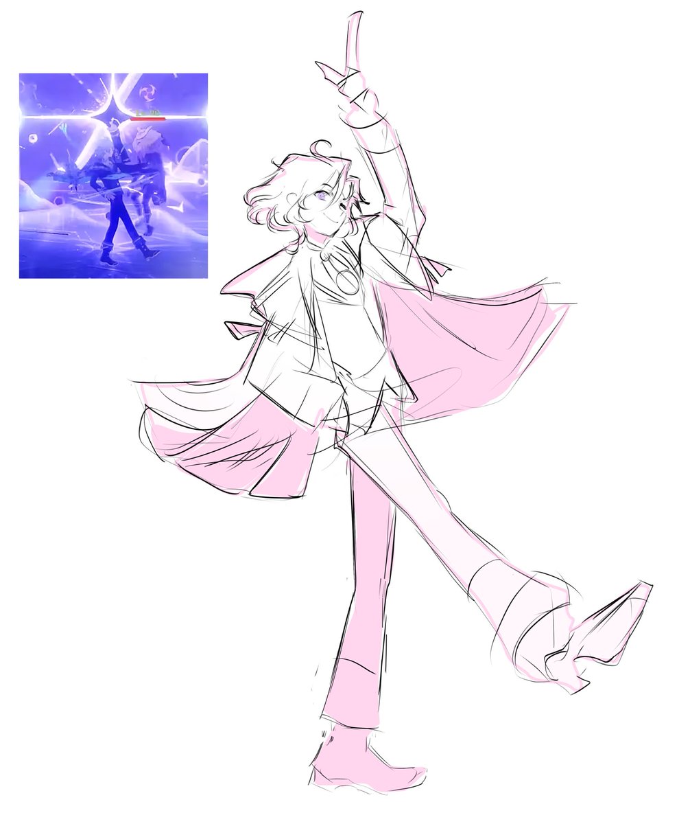 _ViviVovo_'s tweet photo. Mitya’s burst has this pose that I thought was really cute so im gonna do something https://t.co/WlDcjlgcea