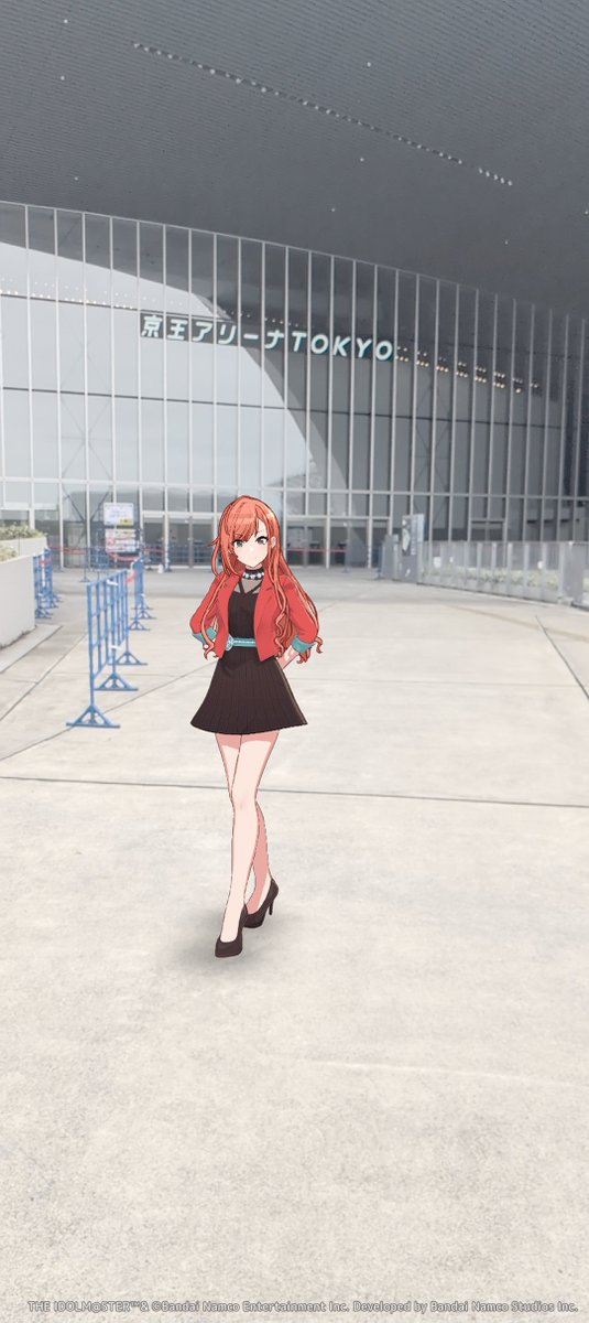 728Production's tweet photo. ソロライブ会場前にて記念撮影📸
#シャニマスソロライブMSP　#シャニソン https://t.co/sFsUdFUJA4