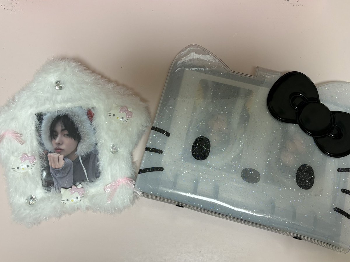 sanleowon's tweet photo. しっかり流行り(?)にも乗る。キティちゃんのバインダー🎶 https://t.co/01jePlt600