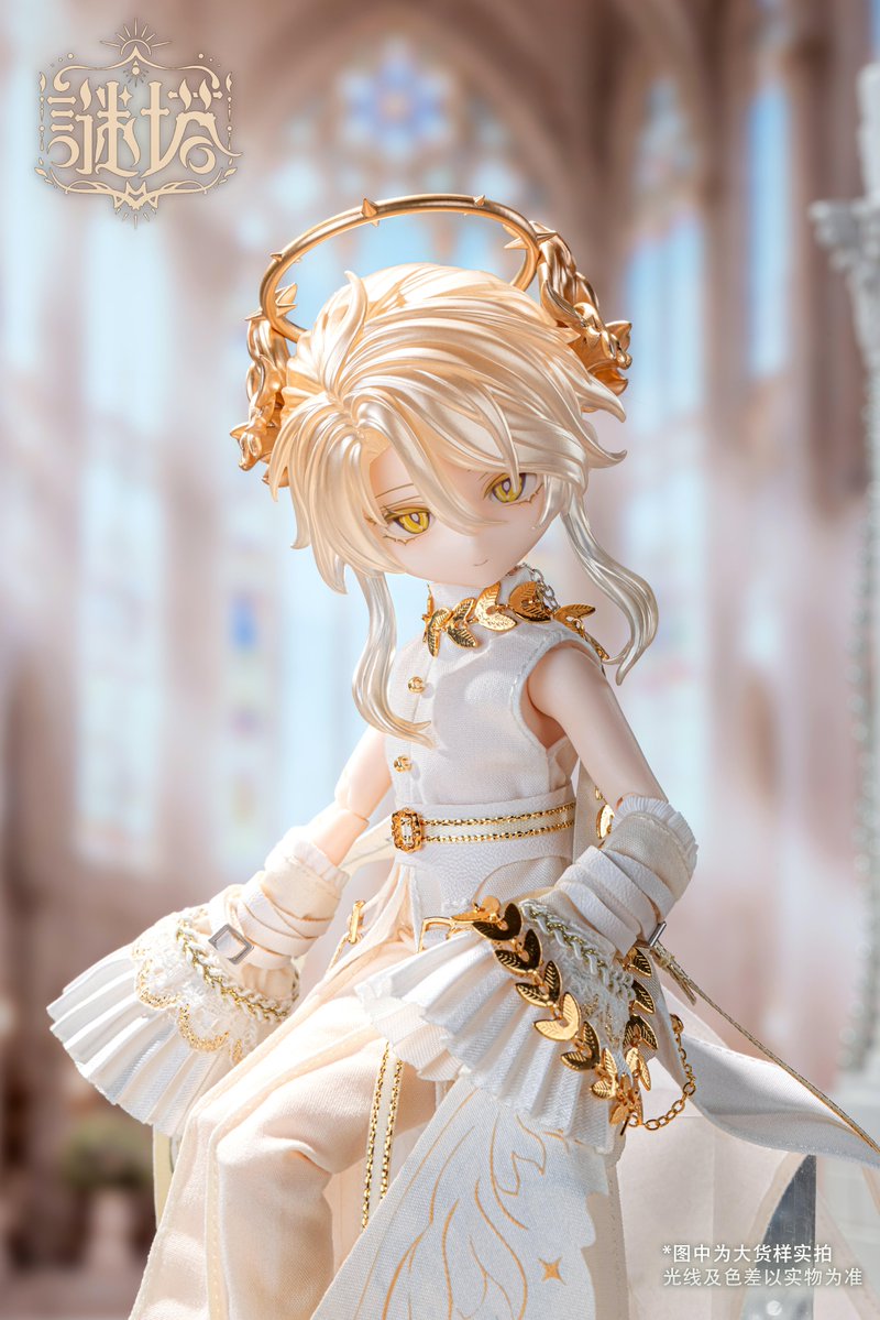 hermeow_shop's tweet photo. 📢🆕ブランドドール新作速報🆕📢
謎塔猫匣（ミータマオシア）社より、「謎塔」全員美男子 1/8スケール BJDブラインドドールシリーズと同じ世界観の単品ドール「世界」は遂に情報解禁‼

🌍 あなたが引いた10枚目のカードは「世界」。
✨ 星々の巡りを見守り、小さな魂たちに祝福を。
🌟 すべての旅人が、いつか自分だけの完全な世界へたどり着けますように……。

◆ヘッドアクセサリーはマグネット式です。   
◆髪パーツにはクリア素材を使用しています。   
◆掲載写真は量産品サンプルを撮影したものです。

今回の単品ドールは2種類が登場。
本店は正規代理店としてどちらでも受付予定がございます。 続報をどうぞお楽しみに‼

 この商品の関連ツイート：
https://t.co/SRbKL1XuPw