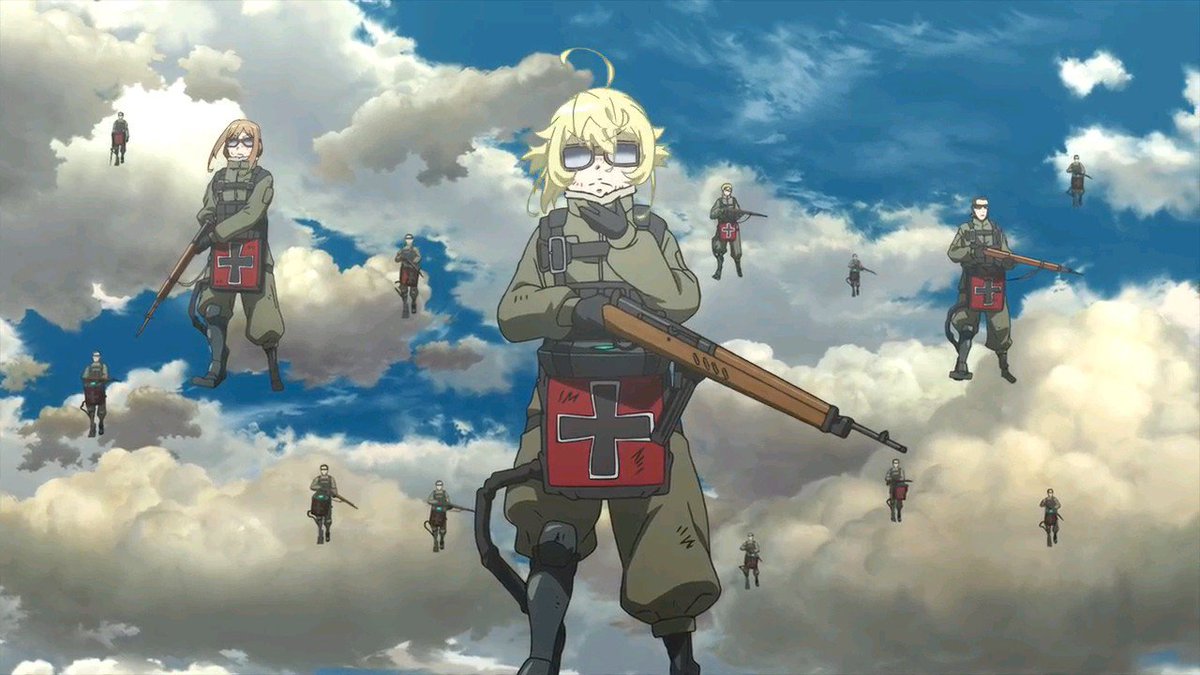 Sid___Arif's tweet photo. Anime Name: Saga of Tanya the Evil the Movie
My Rating: 5/5
#Anime
The Movie was peak as the plot goes and the fight were amazing🤩.
I thought she will be kill but not.
I can't even support anyone but I loved the way MC acts and Fight🥰.
And now a While Unit under her can't wait. https://t.co/2eS5w8swHj