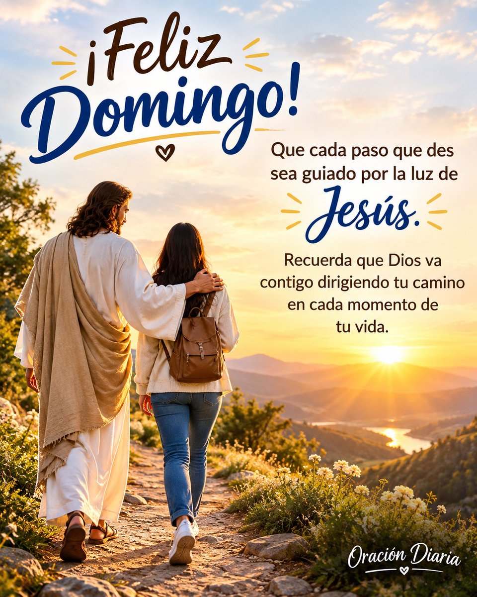 oracion_diaria's tweet photo. Feliz y bendecido Domingo! 🙏🏻 ❤️ https://t.co/AiLjsjYwVP