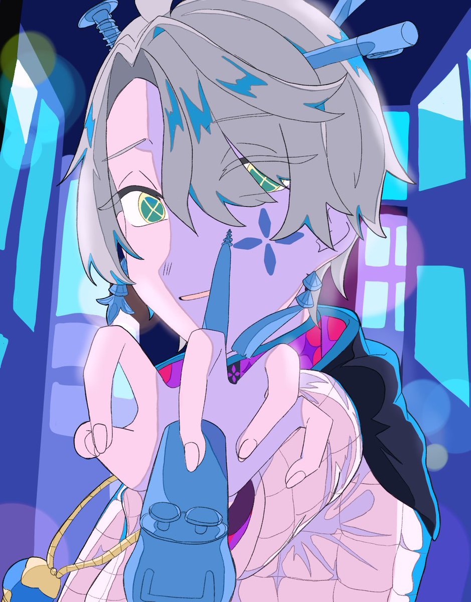 s_ga01kn's tweet photo. #いいねした人は私のイラストを自分の絵柄で描く 
描かせて頂きました！ https://t.co/VPthrq8ib2