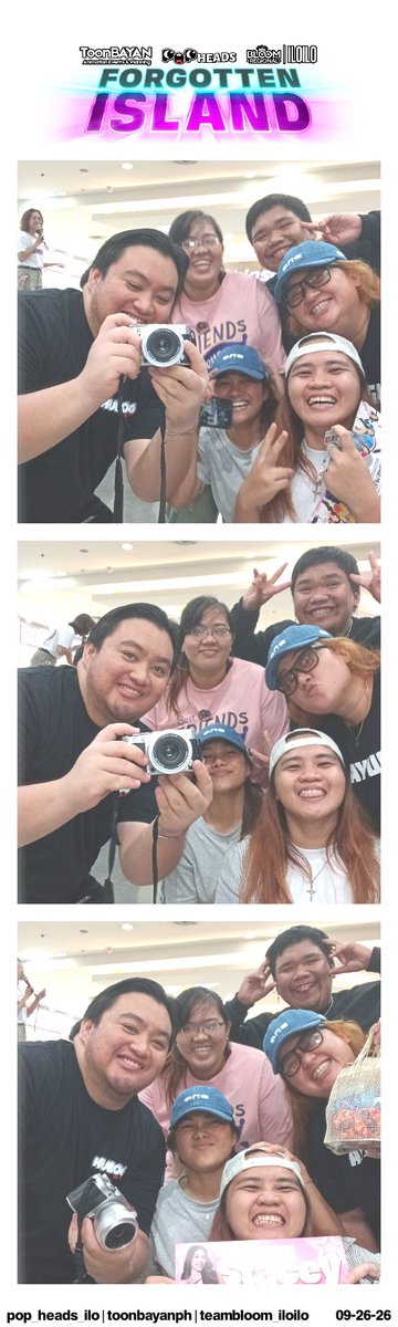 TEAMBLOOM_ILO's tweet photo. 🏝️💖 TAPOS NA ANG BLOCK SCREENING, PERO ANG MGA ALAALA, MANANATILI. 🥹✨

Damang-dama namin ang inyong suporta, pagmamahal, at pakikiisa throughout our Forgotten Island Block Screening—and for that, maraming, maraming salamat! 🥹💜

This celebration would not have been possible without each and every one of you. From the moment you secured your tickets, joined our activities, shared your excitement, hanggang sa mismong araw ng screening—kayo ang naging malaking bahagi ng kwentong ito. 🌺

📸 May these captured moments from Real Time Odyssey remind you of the memories, laughter, friendships, and moments we shared on the day of the Forgotten Island Block Screening.

And this is just the beginning! 👀✨
We’ll be posting more captured moments soon, so stay tuned!

🎞️ TAYO NA! BALIKAN NATIN ANG ALAALA. 💜

📸 Grab your photos here:
🔗 https://t.co/E780X8Av1W

Maraming salamat, mga kababayan at kasimanwa! 🫶🏝️
Until our next adventure! ✨

#ForgottenIsland #ForgottenIslandBlockScreen