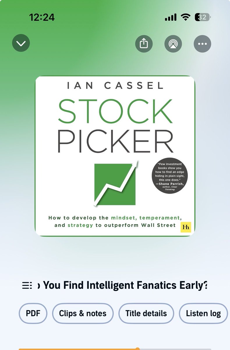 LeanRichCalm's tweet photo. “Stock Picker “ is amazing. Loved the reference to Prof Sanjay Bakshi &amp; John Hammond’s story. Looking for an Intelligent Fanatic-intense belief,calm obsession,irrational commitment and disciplined fanatacism. 
@iancassel @ravihanda @Sanjay__Bakshi @GunavanthVaid @drprashantmish6 https://t.co/RGcqXxUwa5