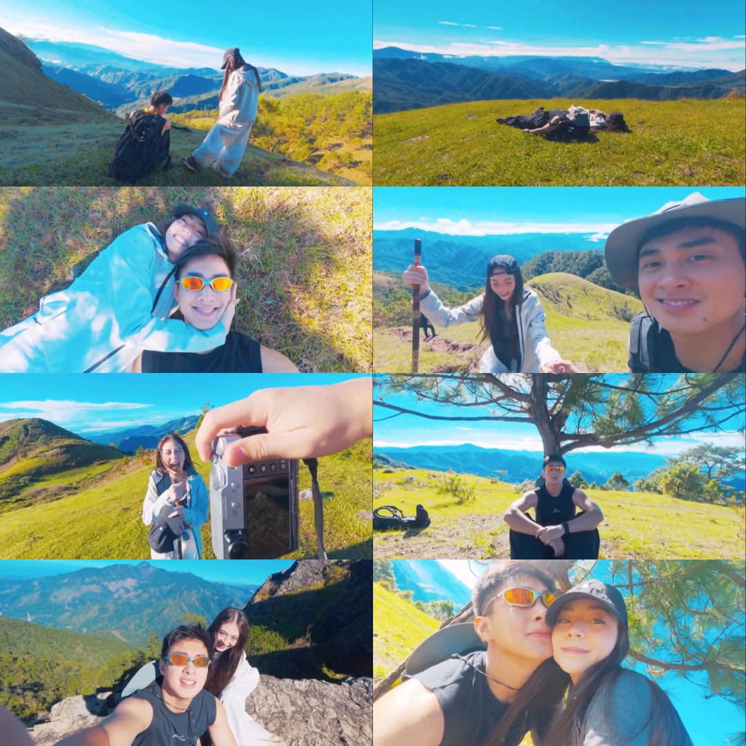 jmf_gallery's tweet photo. 09.21.26 — taking a quick breath of fresh mountain air before busy taping days start! ⛰️☁️ so happy seeing jm and fyang recharge amidst the views of mt. ulap. best of luck on set, jmfyang! we’re so excited for what’s coming next 🎬✨ https://t.co/LglReF72LS