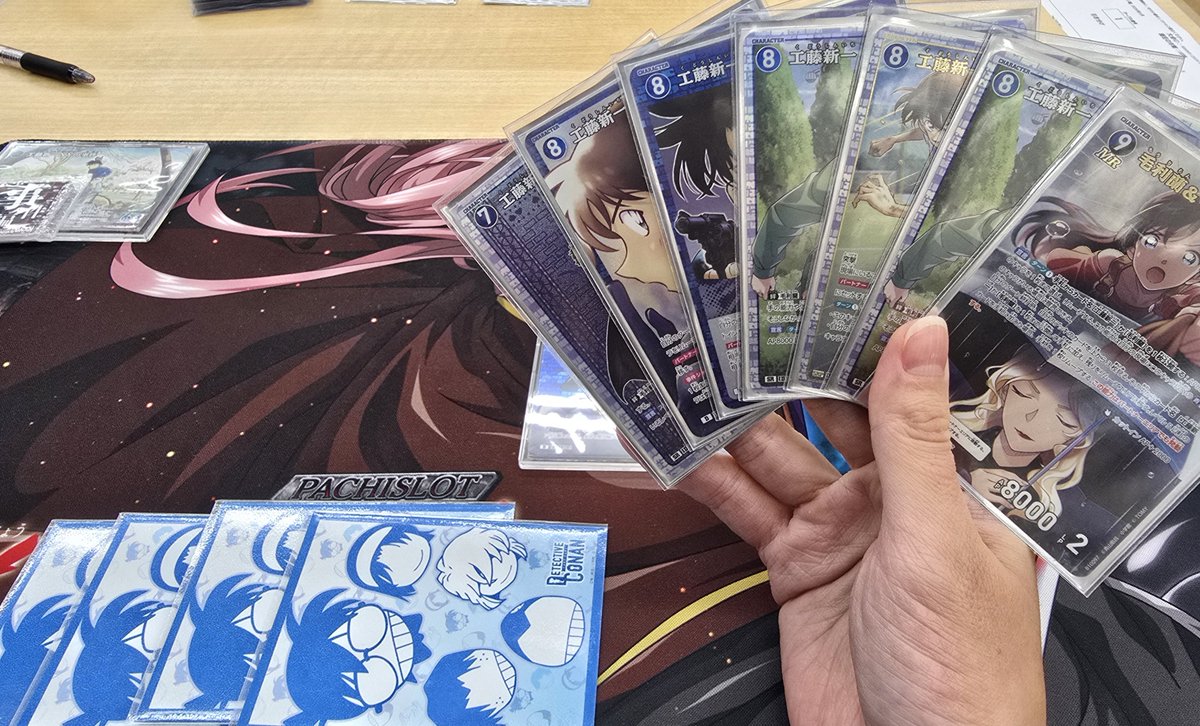 2thJul7's tweet photo. 後攻2ターン目、
ここから勝つ方法をおしえてください。
#コナンカード対戦部 https://t.co/bLWwBgK9Ub
