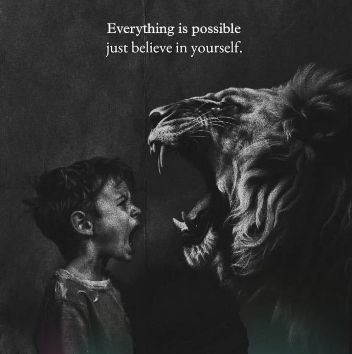 Alpha_File's tweet photo. Believe in yourself. https://t.co/zExWW5EJcT