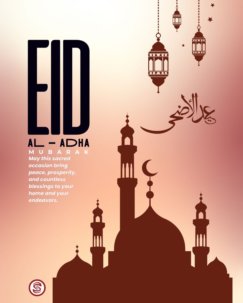 LorieLantelae's tweet photo. نتمنى أن تحمل لكم هذه المناسبة المباركة السلام والرخاء والأمل المتجدد لكم ولأحبائكم. عيد أضحى مبارك! https://t.co/WXN9MCZn1n