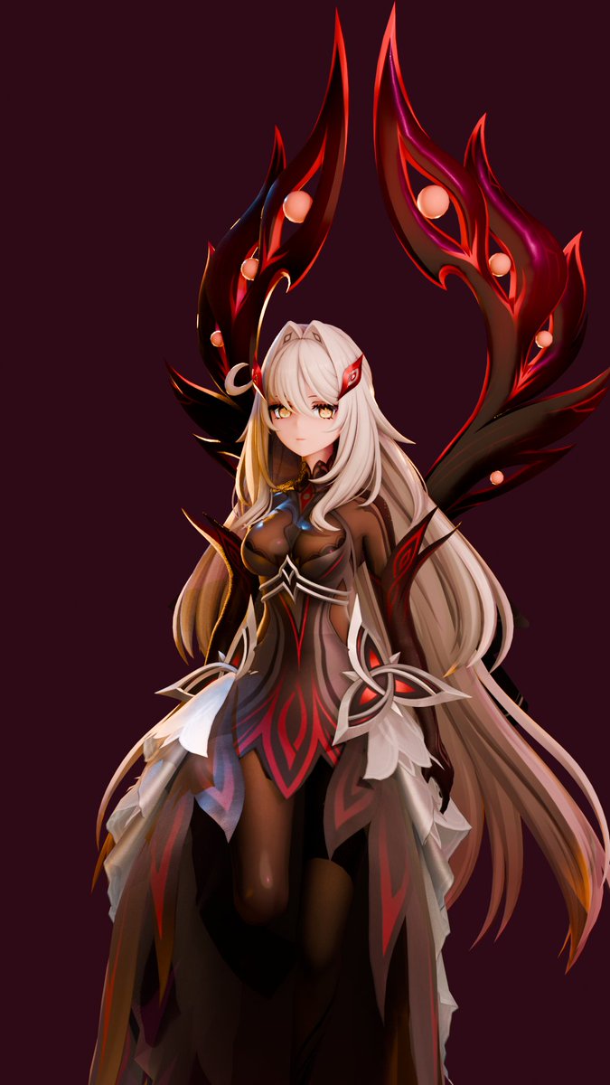 Danny_miaoer's tweet photo. It takes 2mins to render ONE frame!!!
#若娜瓦 #Ronova #ronava (actually it's a misspelling hhhh) #GenshinImpact #原神 #mmd https://t.co/o9tGxYL6kf