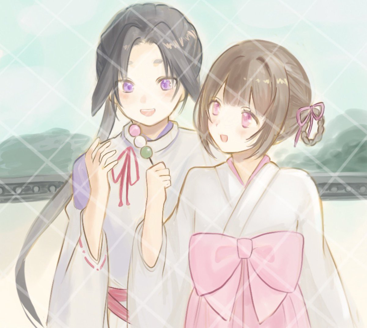 kn_jq9's tweet photo. あげ直し＞＜
企画絵納品しました🍡 https://t.co/5eE9ClQwYW