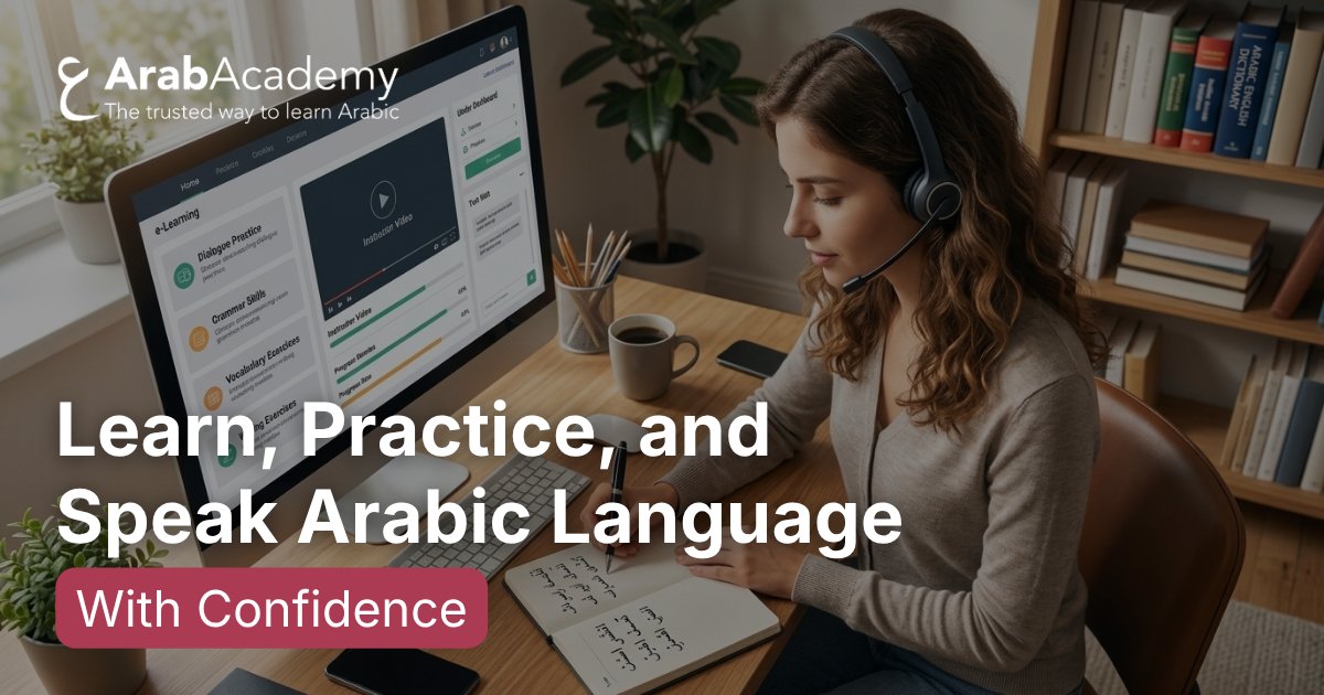 arabacademy's tweet photo. Ready to speak Arabic language with confidence? Discover flexible online classes and tailored programs to master Modern Standard Arabic or.
Learn more : https://t.co/RHw1NFydl3
.
.
.
#learning #arabiclanguage #egypt #learn #arab #ArabAcademy #LearnArabicOnline #ArabCulture https://t.co/XGbZM0vTFb