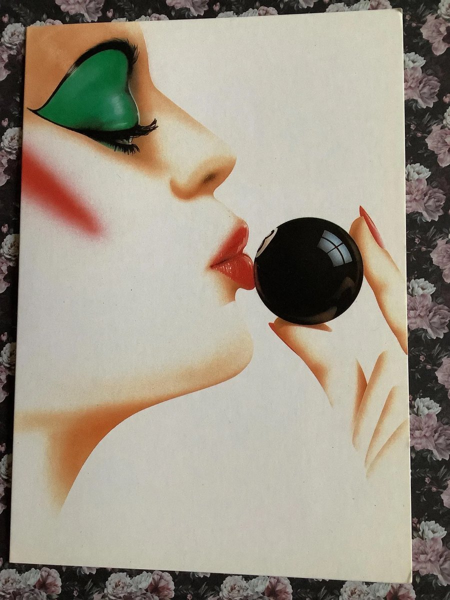 WatsonsVintage's tweet photo. NEW LISTING - An AMAZING Card for an 80s Fan. Extremely RARE 1980s Vintage Athena Blank Greetings Card Stunning 80s Woman Design 'Kiss Off The Black' by Brian Robson - Keep, Send or Frame https://t.co/9Q6vwYAffA via @Etsy #VintageCards #80sAthena #BlankCards #80sArt #BrianRobson https://t.co/NvDUeLx8MK
