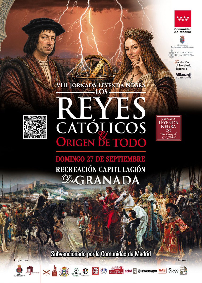 JaviSantamarta's tweet photo. ¡Qué día tan increíble ayer en la #JornadaLeyendaNegra de San Lorenzo de Escorial!

Hoy dos broches de oro a falta de uno:

—Conciertazo en el Teatro Real Coliseo Carlos III de 1771

—Recreación histórica de la Toma de Granada por @CINHDe y @vdm1808 

¡La mejor manera de acabar! https://t.co/lobanAyl6k