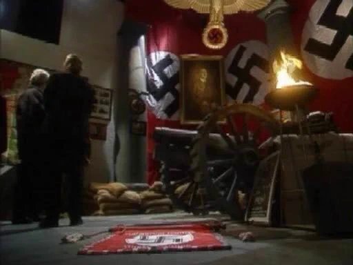 TirChonaillAbu's tweet photo. @theurigeller Hi Uri, you don't know the half of it. In the late 90's the BBC made a documentary about priests in rural Ireland. They uncovered scenes of ritual Nazi worshipping and actual Nazi shrines in priest's homes. The Irish government tried to silence it but photos emerged.  Please RT. https://t.co/xXPeWXEQbs