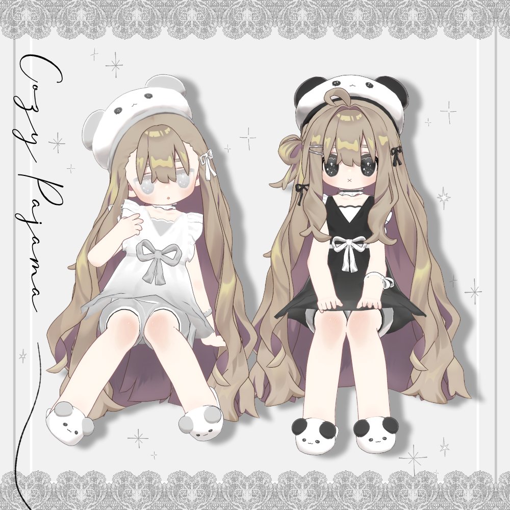 sulbi3d00's tweet photo. 🤍【Cozy Pajama ♡ Dreamy Eye】

『 700円 → 0円 』
~ 2026.09.28. 23:59まで

🖤 期間限定で無料提供しておりますので、ぜひご利用ください！
目のテクスチャは、今後も無料で販売する予定です。

Boothの ♡(スキ) もたくさん押してくださいね！

#VRChat #booth_pm https://t.co/4yY0YOxV8C
