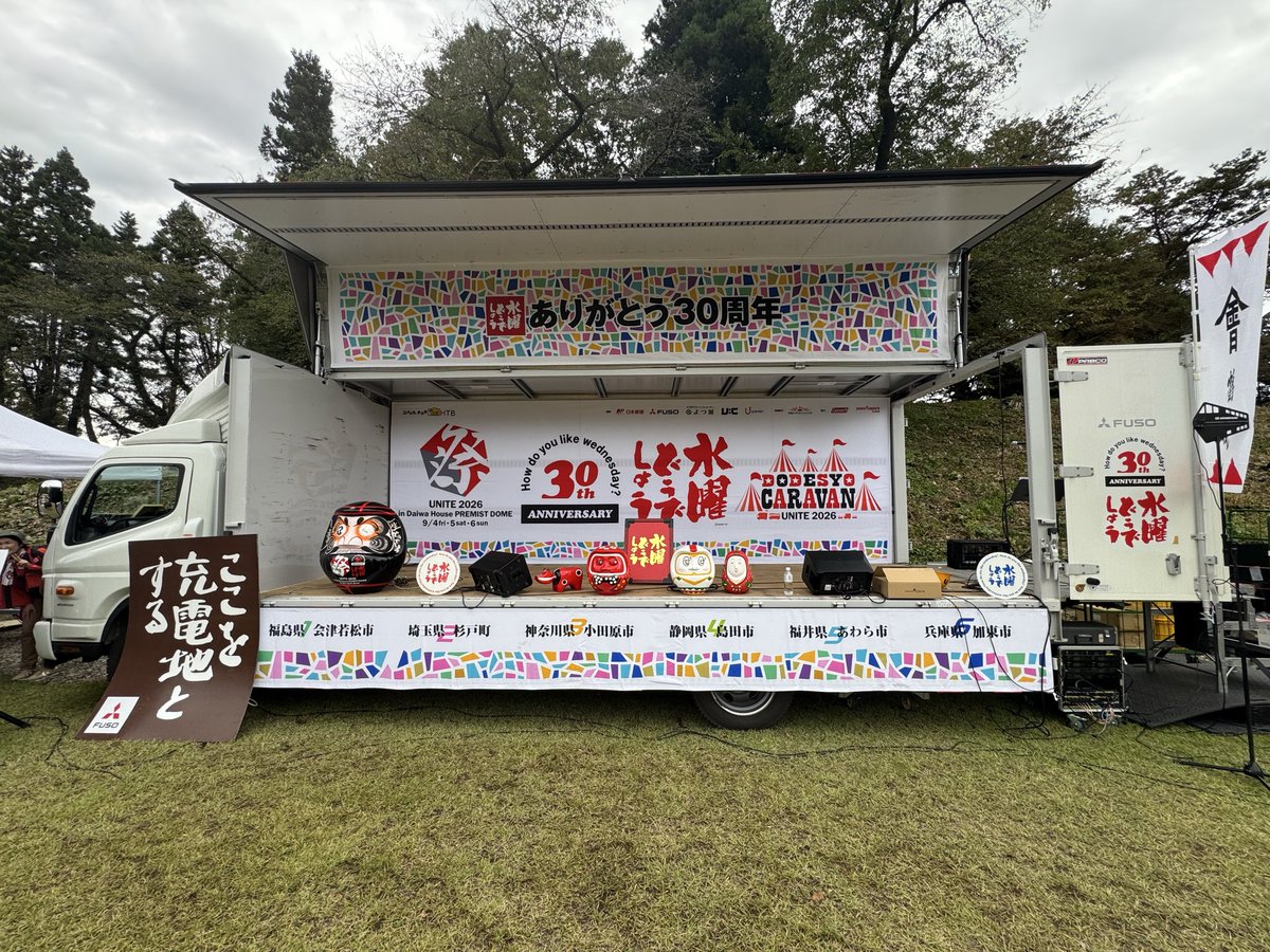 OKT_RAM's tweet photo. 今年はどうでしょう祭とどうでしょうキャラバン
楽しませてもらいました！
#どうキャラ2026福島 https://t.co/eTZFi8e4sG