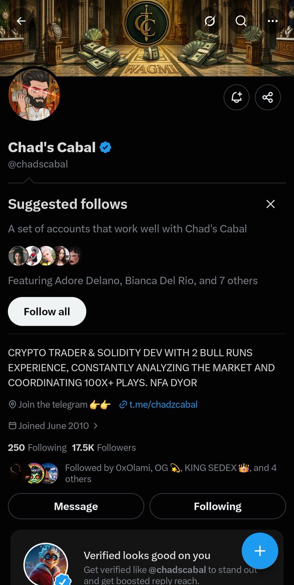 AtuYus90's tweet photo. @Farmercist @chadscabal Done sir https://t.co/t6xV3cnK2b