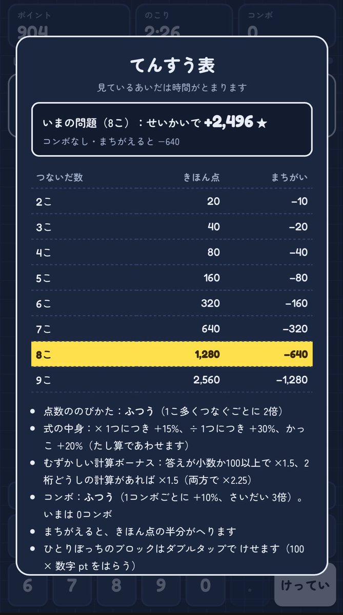 BunchoGamesAI's tweet photo. 問題の難易度は設定で調整できます。

足し算を習いたての子供から、計算力自慢の人まで楽しめると思います。

もしよければレビューやリポストをおねがいします。

ゲーム画面 https://t.co/Du8pwUyJqd