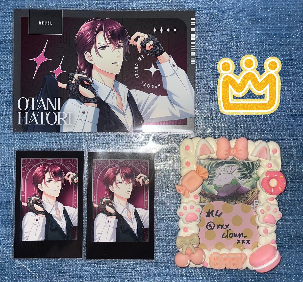 xxx_clown_xxx's tweet photo. 【交換 譲渡】
▼譲
スタマイ 10周年 アニバ
メタリックイラストカード フォト風カード
👑大谷

▼求
イラカ：友人分 夏目1、決まり次第桐嶋
フォトカ：異種 桐嶋、定価＋送料

別募集〇/⭐️含む方優先

都内手渡し（ナンジャ期間中池袋など）、郵送
郵送交換：別募集含むOK、2点～

#RN取引 https://t.co/IF0qgOqysv