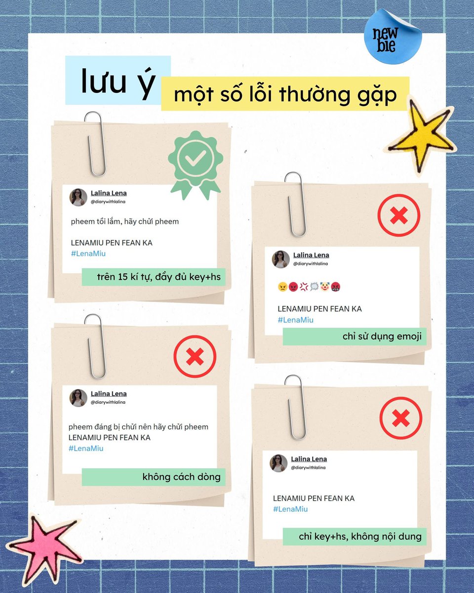 lalinawithj's tweet photo. 📌 [ HƯỚNG DẪN TREND X ]

Phim sắp lên sóng rồi nên mình nghĩ đây là lúc mọi người có thể làm quen và chuẩn bị với X từ bây giờ, đặc biệt là các bạn fan mới hoặc chưa từng sử dụng X.

Mình viết bài này dựa trên những gì mình biết và kinh nghiệm mình đã có khi tham gia trend, để mọi người dễ hình dung hơn về cách hoạt động và có thể chuẩn bị trước khi phim lên sóng. Những thông tin này có thể chưa đầy đủ, nên nếu mọi người biết thêm tips hay kinh nghiệm nào khác thì cứ góp ý và chia sẻ thêm ở dưới, để chúng ta cùng nhau hoàn thiện và đẩy trend hiệu quả hơn nha 🩵

━━━━━━━━━━━━━━

🌱 CHUẨN BỊ TỪ BÂY GIỜ

Nếu chưa có tài khoản X, mọi người có thể tạo trước và để công khai.

Sau đó sử dụng tài khoản bình thường:
Follow → Like → Repost → Reply → Tương tác

Một tài khoản có hoạt động ổn định sẽ tốt hơn việc đến ngày trend mới lập tài khoản rồi đăng liên tục.

• 20+ followers: hạn chế bị xem là tài khoản spam
• 100+ followers: thuận lợi hơn khi tham gia trend
• Tài khoản nhiều followers, hoạt động lâu dài càng tốt

👉 Vì vậy, đừng đợi đến ngày trend mới bắt đầu làm quen với X nhé.

━━━━━━━━━━━━━━

🔥 KHI CÓ LỊCH TREND

Đến đúng giờ được thông báo, sử dụng keyword + hashtag chính thức.

Nhớ kiểm tra kỹ hashtag trước khi đăng và không tự ý thêm hashtag khác.

Trong lúc trend, đừng chỉ tự tweet mà hãy kết hợp:

Tweet → Like → Repost → Reply → Tweet

Đặc biệt ưu tiên tương tác với:
Official • Fanpage • Account lớn • Top Tweets

━━━━━━━━━━━━━━

⏰ 15 PHÚT ĐẦU

Đây là khoảng thời gian cần chú ý nhất.

Nên:
• Tweet bằng chữ, trên 15 ký tự
• Nội dung liên quan đến phim / sự kiện / nhân vật / brand
• Có keyword + hashtag

Hạn chế:
• Emoji, ký tự đặc biệt
• Ảnh / video / GIF

Sau 15 phút, mọi người có thể thoải mái sử dụng ảnh, video, GIF, emoji... nhưng vẫn nhớ kèm keyword + hashtag.

⚠️ 30 phút đầu không nên tweet quá dồn dập, hãy để các bài có khoảng cách và xen kẽ nhiều hình thức tương tác.

━━━━━━━━━━━━━━

💬 REPLY CŨNG RẤT QUAN TRỌNG

Reply nên là những câu có nội dung, liên quan đến phim / trend / nhân vật, thay vì chỉ comment một ký tự hoặc lặp lại cùng một câu.

• Có thể kèm keyword + hashtag
• Không spam nội dung giống nhau
• Ưu tiên reply vào bài của official, fanpage, account lớn và bài có tương tác tốt

━━━━━━━━━━━━━━

📌 NHỚ NHỮNG ĐIỀU NÀY

① Không dùng hashtag trước giờ trend.
② Chỉ dùng keyword + hashtag chính thức do nhà lớn cung cấp.
③ Không quá 3 hashtag trong một tweet.
④ Hạn chế gắn link trực tiếp.
⑤ Không đăng cùng một nội dung liên tục.
⑥ Caption và hashtag nên trình bày thoáng, dễ đọc.
⑦ Ưu tiên tương tác với những bài đang có độ tương tác tốt.
⑧ Kết hợp Tweet + Repost + Reply + Like, đừng chỉ tweet liên tục.

━━━━━━━━━━━━━━

🦋🧸 QUAN TRỌNG NHẤT: HÃY CHUẨN BỊ TỪ BÂY GIỜ

Nếu là fan mới thì mọi người cũng không cần phải hiểu hết ngay đâu nha. Cứ từ từ tạo tài khoản, follow mọi người, tập làm quen với X và cách tương tác trước là được rồi 🩵 Đến lúc phim chính thức lên sóng, có lịch trend thì mình sẽ không còn bỡ ngỡ nữa, lúc đó cùng nhau tham gia thật đông và góp một chút sức nhỏ cho 2 bạn và bộ phim nha.

Mỗi người góp một chút, nhiều chút cộng lại sẽ thành thật nhiều. Hy vọng chúng ta có thể cùng nhau tạo thật nhiều tiếng vang cho 2 bạn trong chặng đường sắp tới.

Bạn nào muốn follow chéo thì cứ để lại tài khoản X bên dưới nhé. Mình cùng làm quen, cùng chuẩn bị trước để đến lúc cần là có thể đồng hành với nhau thật tốt nha 🩵