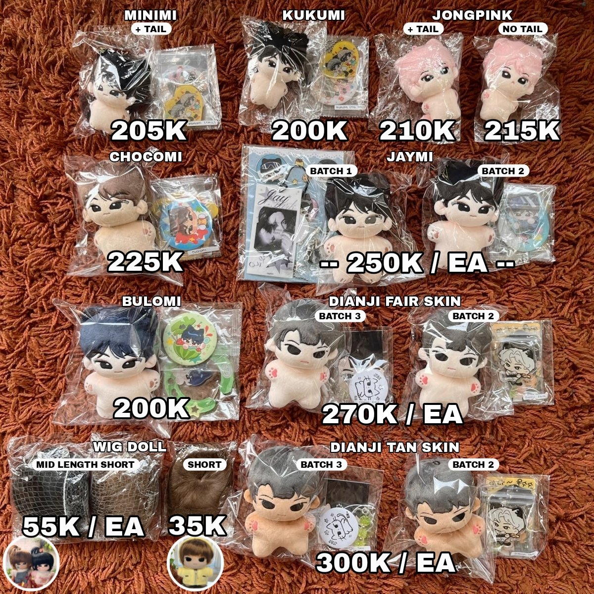 definitrolly's tweet photo. #ensell wts aab doll &amp; clothes enhypen 10cm 20cm 40cm, excl pack admin aja~ https://t.co/6g6VwcHpVX