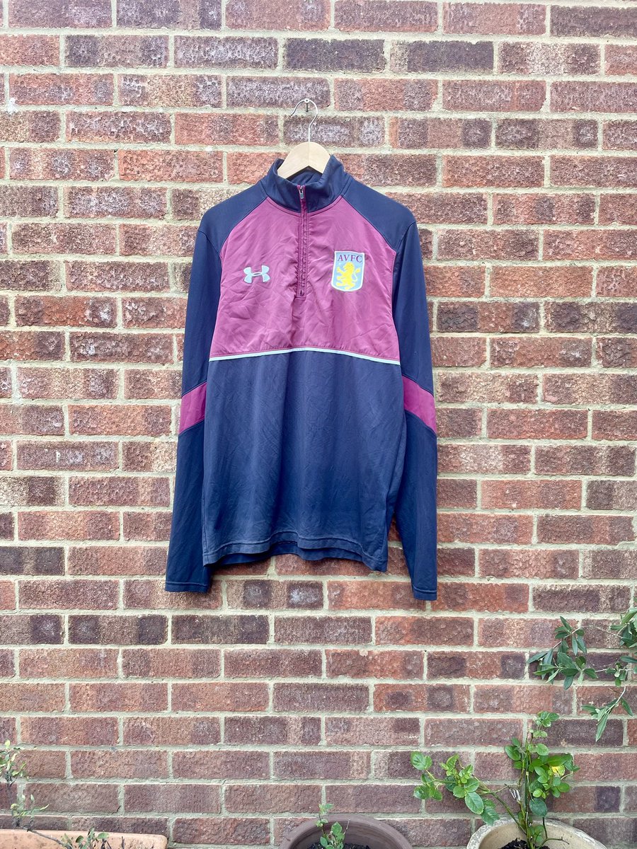 CCShirtsUK's tweet photo. Aston Villa 2016/2017 Training 1/4 Zip Football Top - Large - £7.99

As worn in the Villans first season in the #EFLChampionship where the arrival of Steve Bruce saw the side finish in 13th place

https://t.co/zDtLX8uWdI

#AstonVilla #AVFC #UTV #PartOfThePride #VillaPark https://t.co/4t811ZveWX