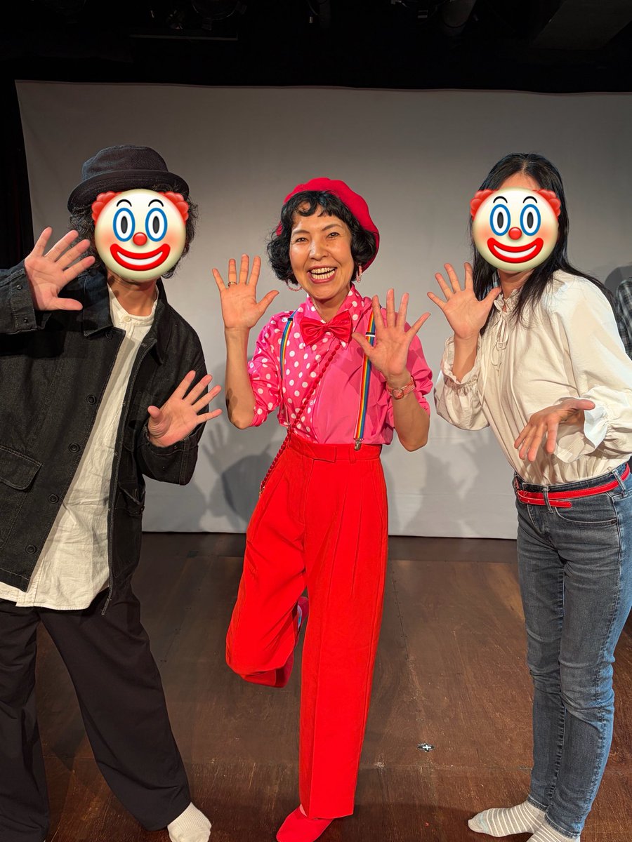 doremifa_kk's tweet photo. 「パントマイム名作映像集vol.4」へ行ってきました♪

パントマンガのサルバドール神山さんとちゅうサンさんの貴重な映像とお話を楽しませてもらいました。
1つ1つが学びでした！！

スーパーパントマイム伝道師のシスターひろみさんにもお会いできて嬉しいかったです♪

終始テンシ��ン⤴︎でした😆 https://t.co/qtzQfYaQQZ