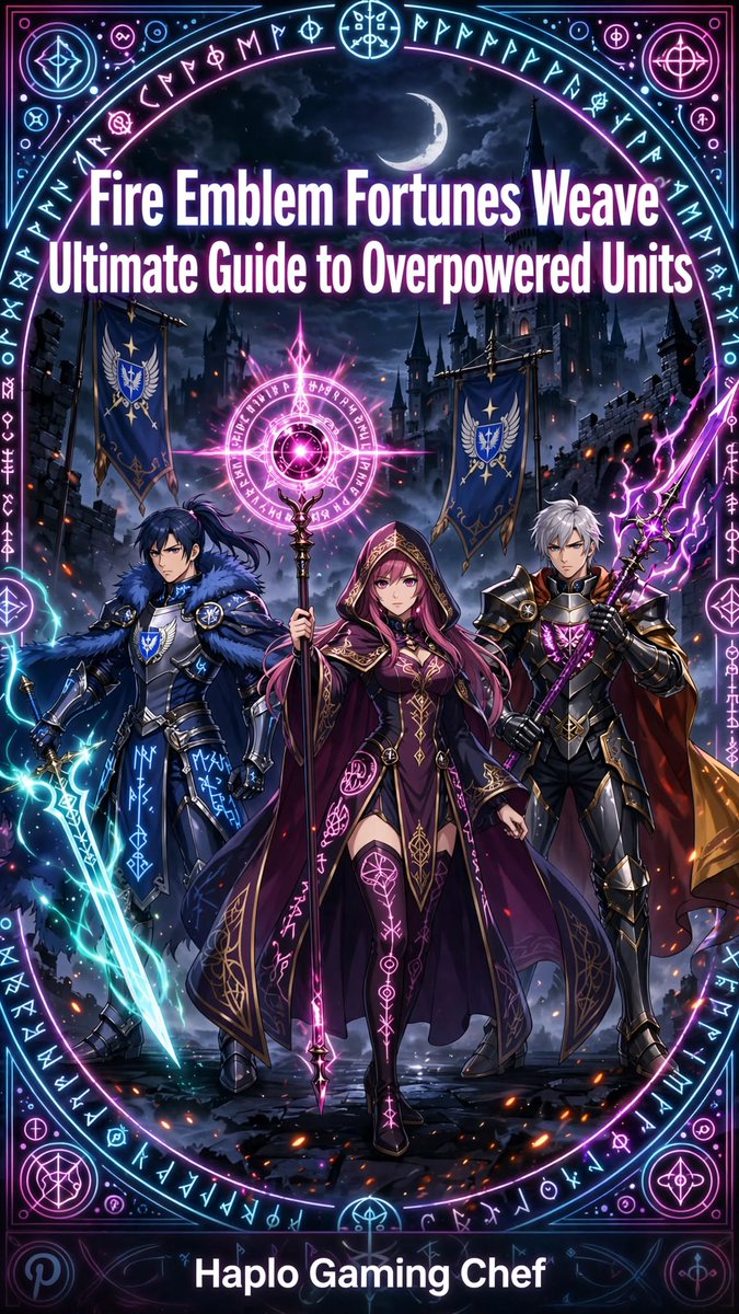 HaploGamingChef's tweet photo. Make any recruit unstoppable in Fire Emblem Fortunes Weave. Class paths, skill combos, reclass timing, and endgame builds explained. Read https://t.co/CBGpBGxEJR
#FortunesWeave #FireEmblem #FEFortunesWeave #GamingGuide #OPUnits #UnitBuilds #TacticsRPG #StrategyGaming https://t.co/sud0oLQtkS