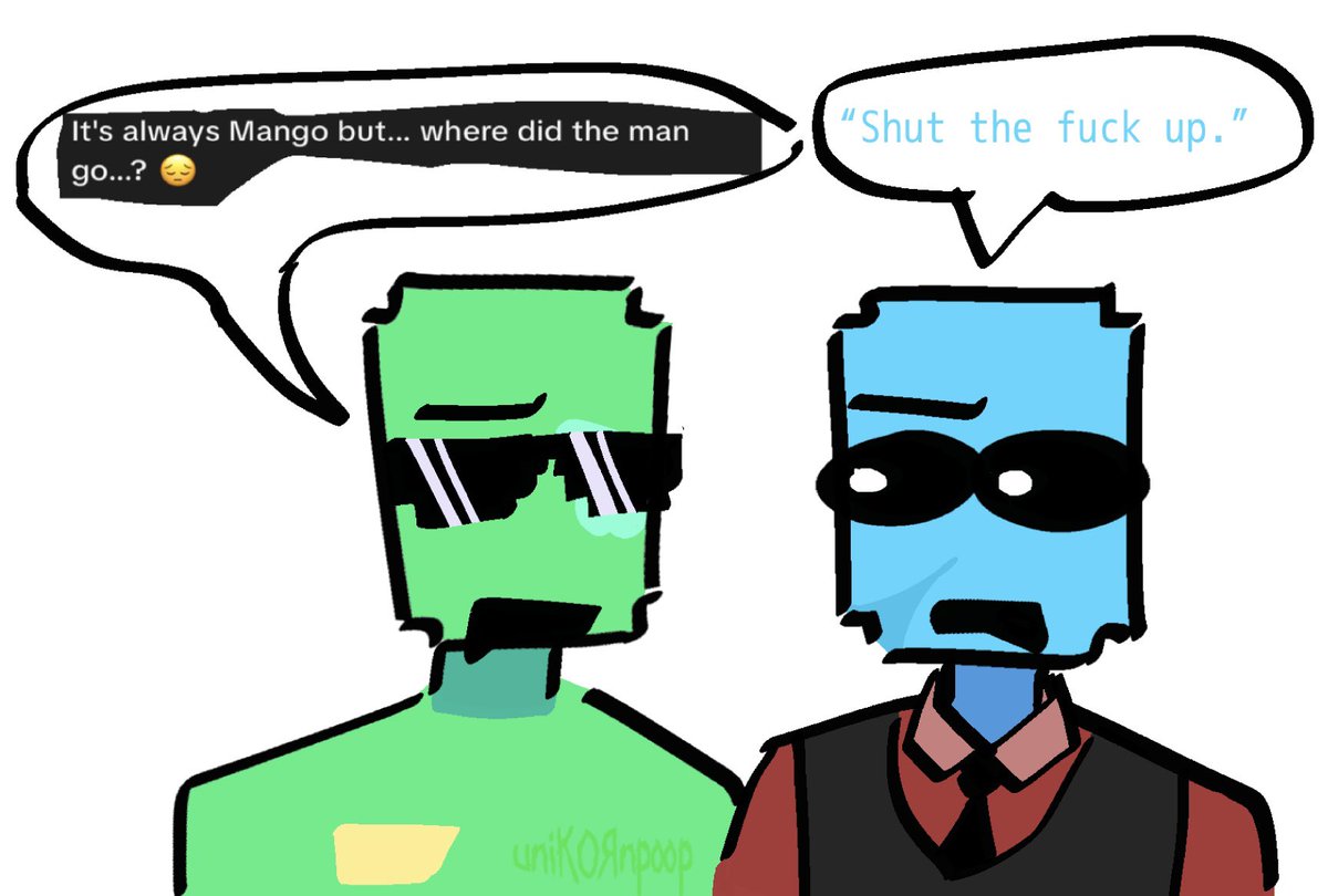 unik0rnpoop's tweet photo. art dump augugugh (blue oc with bandaged eye and with Dave is owned by blu3_guyylol on TikTok! Second with the glasses and hair is owned by @abrokenstopsign) #dsaf #dayshiftatfreddys #dsaftwt #proshipdni #dsafoc #artdump https://t.co/Hd8VlVeuLG