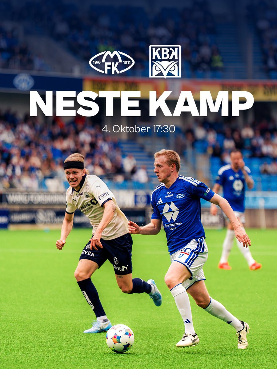 Mariusucqg's tweet photo. 🇳🇴 Søndag 4. oktober spiller vi treningskamp mot Kristiansund 🤝

📍 Aker Stadion
🕠 Avspark kl. 17:30

#MoldeFK #Kristiansund #AkerStadion #Fotball https://t.co/lDxEE5mlog