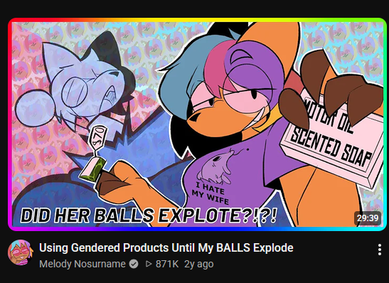 MelanieNoseBug's tweet photo. i think i just found the best thumbnail and title ever https://t.co/XOveV6oyy0