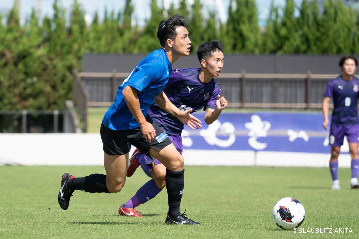 blaublitz_akita's tweet photo. 本日は350名を超える皆さまに観覧いただきました。
ご来場、ありがとうございました👏

#ブラウブリッツ秋田 #秋田一体結 https://t.co/FQKun9KDcw