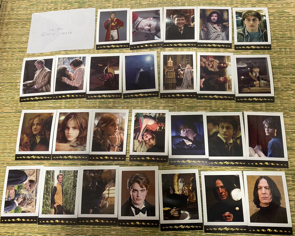 min_08308's tweet photo. 【ハリーポッターぱしゃこれ 譲渡・買取・交換】
譲 画像
求 ドラコ・マルフォイ＞＞ 買取（PayPay or Yahooフリマ）

好都合の方優先です🎶
初期汚れ等見た感じ目立ちはしませんが神経質な方はお教え下さい🙇‍♀️

  #ハリーポッターグッズ交換   #ハリーポッターグッズ譲渡 https://t.co/mzCESxgEZQ