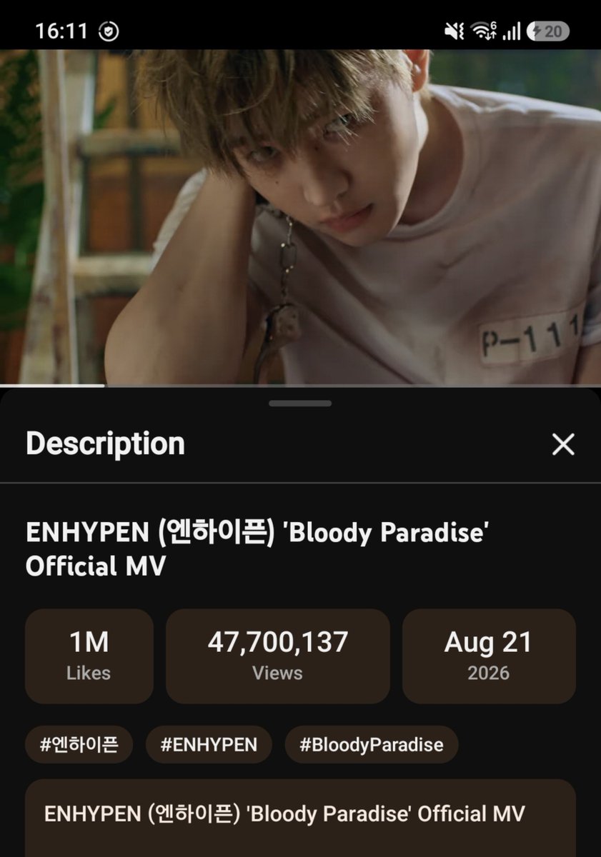 Cia_ENz's tweet photo. 48M soon!!! Hwaiting ENGENEs!
Let's make it to 50M before September ends!!!! 🔥🙌🏻 https://t.co/rphgVXnETo